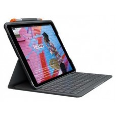 Funda con teclado logitech slim folio