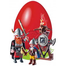 Playmobil vikingos con escudo