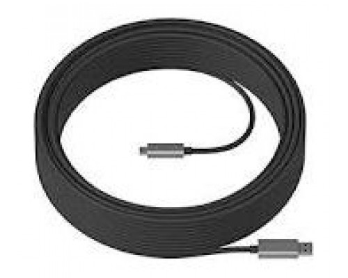 Logitech 939-001799 cable USB USB 3.2 Gen 2 (3.1 Gen 2) 10 m USB A USB C Grafito