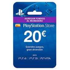 Tarjeta prepago monedero sony playstation live