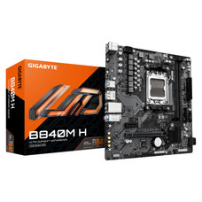 GIGABYTE B840M H Placa Base - Procesadores AMD Ryzen 9000, VRM de 5+2+2 fases, hasta 7200MHz DDR5 (O.C), 1xPCIe 4.0 M.2, LAN 1GbE, USB 3.2 Gen 1 GIGABYTE B840M H Placa Base - Procesadores AMD Ryzen 9000, VRM de 5+2+2 fases, hasta 7200MHz DDR5 (O.C), 1xPCIe 4.0 M.2, LAN 1GbE, USB 3.2 Gen 1
