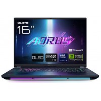 GIGABYTE AORUS MASTER 16 BZHC6ESE64SP ordenador portatil Intel Core Ultra 9 40,6 cm (16") WQXGA DDR5-SDRAM NVIDIA GeForce RTX 5090 Wi-Fi 7 (802.11be) Negro
