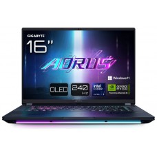 GIGABYTE AORUS MASTER 16 BZHC6ESE64SP ordenador portatil Intel Core Ultra 9 40,6 cm (16") WQXGA DDR5-SDRAM NVIDIA GeForce RTX 5090 Wi-Fi 7 (802.11be) Negro