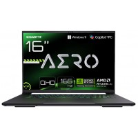 GIGABYTE AERO X16 Port&Atilde;&iexcl;til Gaming - Copilot+ PC, 16" QHD 165Hz, AMD Ryzen AI 7 HX 350, RTX 5070, 32 GB DDR5 5200MHz, 1 x SSD Gen4 de 1 TB, Win 11 Home, garant&Atilde;&shy;a de 2 a&Atilde;&plusmn;os, AERO X16 1WH93ESC64DH