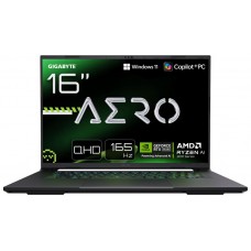 GIGABYTE AERO X16 2WHA3ESC64AH AMD Ryzen AI 9 HX 40,6 cm (16") WUXGA DDR5-SDRAM NVIDIA GeForce RTX 5070 Wi-Fi 6E (802.11ax) Windows 11 Home Gris