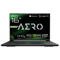 GIGABYTE AERO X16 Port&Atilde;&iexcl;til Gaming- Copilot+ PC, 16" WQXGA 165Hz, AMD Ryzen AI 9 HX 370, NVIDIA RTX 5070 GPU, 32GB DDR5 5200MHz, 2 x Gen4 1TB SSD, Win 11 Pro, Garant&Atilde;&shy;a de 2 A&Atilde;&plusmn;os, AERO X16 2WHA3ESC65AH