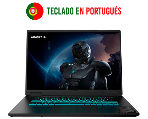 GIGABYTE GAMING A16 3VHK3PT864SD ordenador portatil AMD Ryzen&acirc;&bdquo;&cent; 7 260 Port&Atilde;&iexcl;til 40,6 cm (16") WUXGA 32 GB DDR5-SDRAM 1 TB SSD NVIDIA GeForce RTX 5060 Wi-Fi 6E (802.11ax) FreeDOS Negro