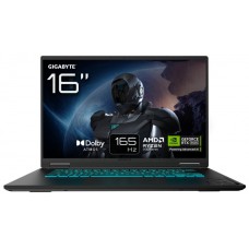 GIGABYTE GAMING A16 3WHK3ES864SD ordenador portatil AMD Ryzenâ„¢ 7 40,6 cm (16") DDR5-SDRAM NVIDIA GeForce RTX 5070 Wi-Fi 6E (802.11ax) FreeDOS Negro