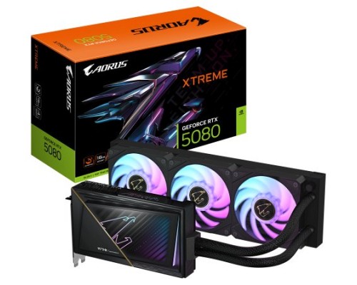 GIGABYTE AORUS GeForce RTX 5080 XTREME WATERFORCE 16G