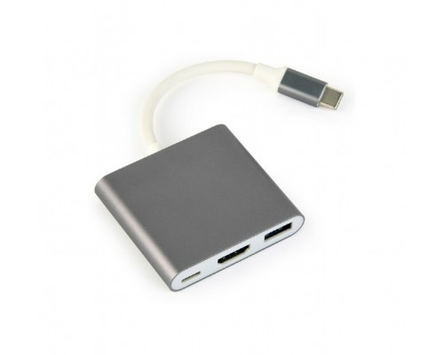 Gembird A-CM-HDMIF-02-SG Adaptador grÃ¡fico USB 3840 x 2160 Pixeles Gris