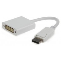 Gembird A-DPM-DVIF-002-W adaptador de cable de vÃ­deo 0,1 m DisplayPort DVI Blanco