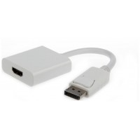 Gembird A-DPM-HDMIF-002-W adaptador de cable de vÃ­deo 0,1 m DisplayPort HDMI tipo A (EstÃ¡ndar) Blanco