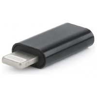 Gembird A-USB-CF8PM-01 cambiador de gÃ©nero para cable USB type-C 8 pines Negro