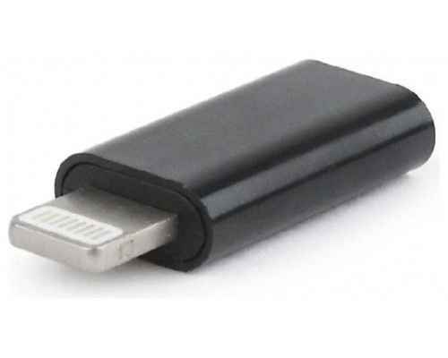 Gembird A-USB-CF8PM-01 cambiador de gÃ©nero para cable USB type-C 8 pines Negro