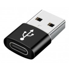 Gembird A-USB2-AMCF-02 cambiador de gÃ©nero para cable USB A USB C Negro