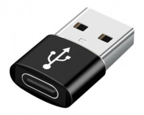Gembird A-USB2-AMCF-02 cambiador de gÃ©nero para cable USB A USB C Negro