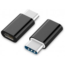 Gembird A-USB2-CMmF-01 USB Type-C Micro USB Negro