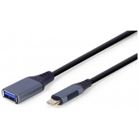 Gembird A-USB3C-OTGAF-01 cable USB USB 3.2 Gen 1 (3.1 Gen 1) 0,15 m USB C USB A Gris