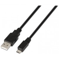 AISENS A101-0029 cable USB USB 2.0 3 m USB A Micro-USB B Negro