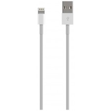 Aisens Cable Lightning-M a USB-A 2.0-M blanco 0.5m