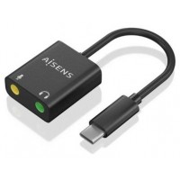 AISENS A109-0767 cambiador de gÃ©nero para cable 2x 3.5 mm