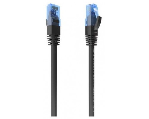 Aisens Cable RJ45 CAT.6 UTP AWG26 CCA Negro 30cm