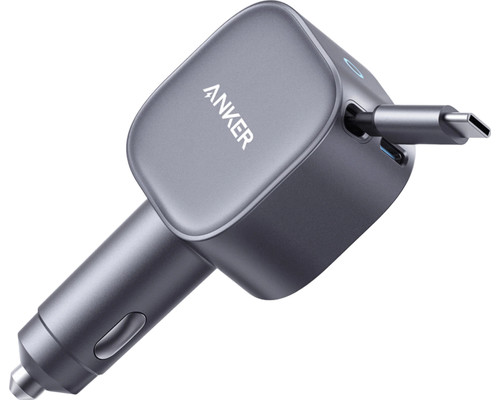 Anker A2738HA2 cargador de dispositivo m&Atilde;&sup3;vil Universal Met&Atilde;&iexcl;lico Encendedor de cigarrillos Carga r&Atilde;&iexcl;pida Interior