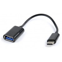 Gembird AB-OTG-CMAF2-01 cable USB 0,2 m USB C USB A Negro