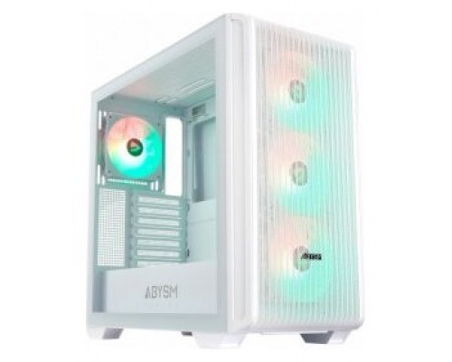 CAJA ATX SEMITORRE ABYSM DANUBE KAMP BX300 WHITE