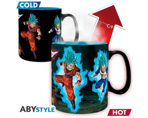 Taza abystyle dragon ball super saiyans