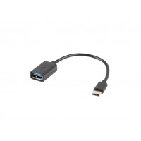 Lanberg AD-OTG-UC-01 cable USB USB 2.0 0,15 m USB A USB C Negro