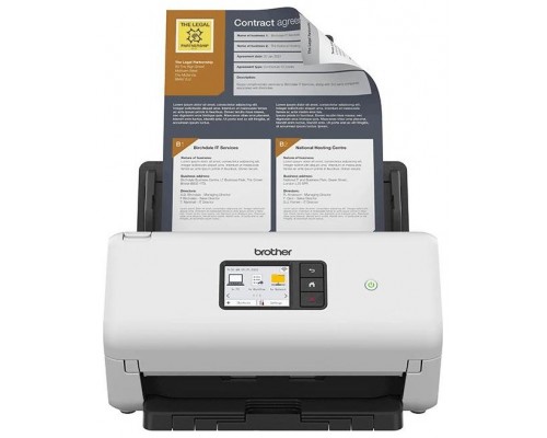 Brother Escáner ADS4550 Dúplex Wifi Red Brother Escáner ADS4550 Dúplex Wifi Red