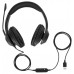 Targus AEH102GL auricular y casco Auriculares AlÃ¡mbrico Diadema Llamadas/MÃºsica USB tipo A Negro