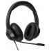 Targus AEH102GL auricular y casco Auriculares AlÃ¡mbrico Diadema Llamadas/MÃºsica USB tipo A Negro
