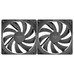 VENTILADOR INTERNO TACENS ANIMA AF12X2 12x12 14DB