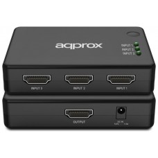 Approx HDMI Switch 4K HDMI 3 Puertos 4K/30HZ