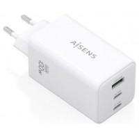 AISENS ASCH-100W3P051-W cargador de dispositivo mÃ³vil Universal Corriente alterna Carga rÃ¡pida Interior