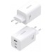 AISENS ASCH-100W3P051-W cargador de dispositivo mÃ³vil Universal Corriente alterna Carga rÃ¡pida Interior