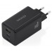 AISENS ASCH-100W3P052-BK cargador de dispositivo mÃ³vil Universal Corriente alterna Carga rÃ¡pida Interior