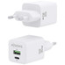 AISENS ASCH-30W2P037-W cargador de dispositivo m&Atilde;&sup3;vil Universal Corriente alterna Carga r&Atilde;&iexcl;pida Interior