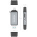 AISENS ASCR-2AC11-GR lector de tarjeta USB 3.2 Gen 1 (3.1 Gen 1) Type-A/Type-C