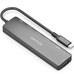 AISENS ASUC-7P025-GR base para port&Atilde;&iexcl;til y replicador de puertos Al&Atilde;&iexcl;mbrico USB 3.2 Gen 1 (3.1 Gen 1) Type-C