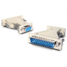 StarTech.com Adapter DB9F to DB25M Beige