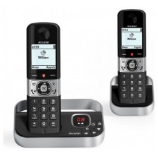 Alcatel F890 Voice Duo zwart TelÃ©fono DECT Identificador de llamadas Negro, Plata