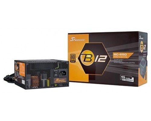 Seasonic Fuentes de AlimentaciÃ³n B12-BC-650