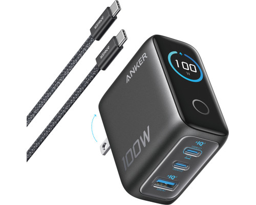 Anker B121B Universal Negro Corriente alterna Carga r&Atilde;&iexcl;pida Interior