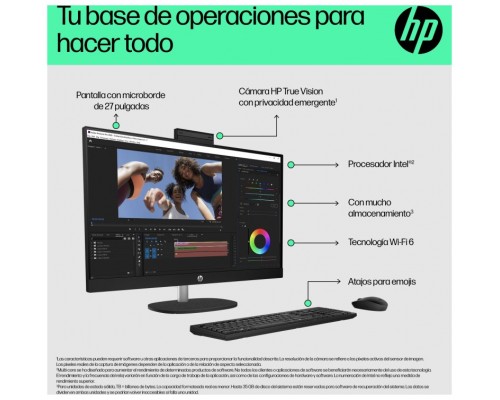 HP 27 inch All-in-One 27-cr0089ns PC IntelÂ® Coreâ„¢ i5 i5-1335U 16 GB DDR4-SDRAM 512 GB SSD Windows 11 Home