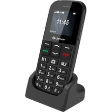 Denver BAS-18800L teléfono móvil 4,5 cm (1.77") Negro Teléfono para personas mayores Denver BAS-18800L teléfono móvil 4,5 cm (1.77") Negro Teléfono para personas mayores