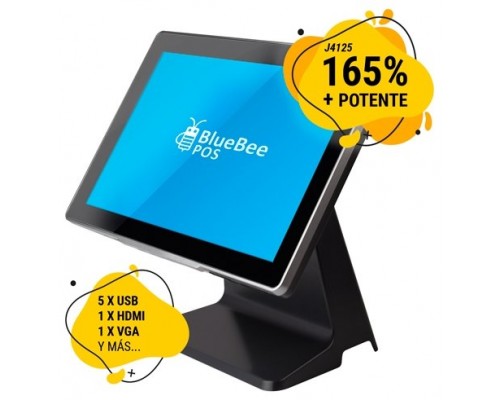 Ordenador tpv bluebee bb - 04 - 15 j6412 4gb