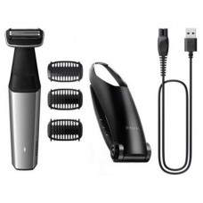 Philips BODYGROOM Series 5000 BG5021/15 afeitadora corporal Negro, Plata